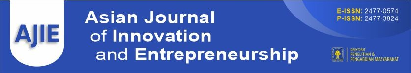 AJIE-Asian Journal of Innovation and Entrepreneurship