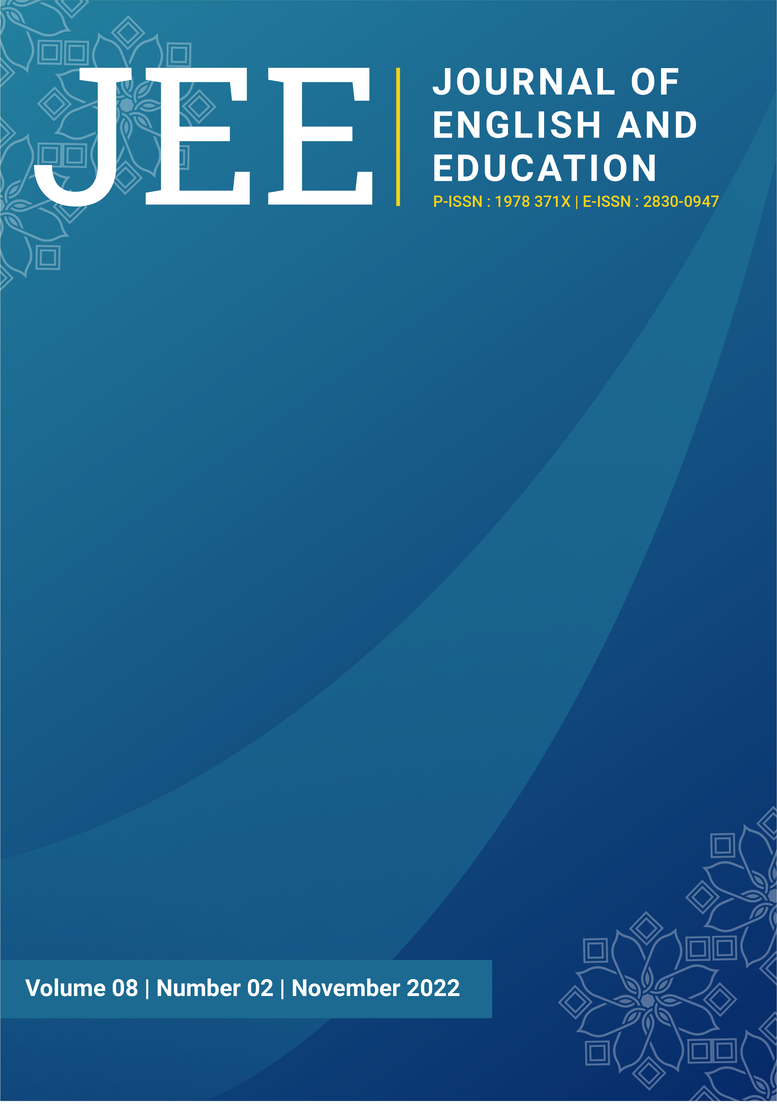 journal of english and education