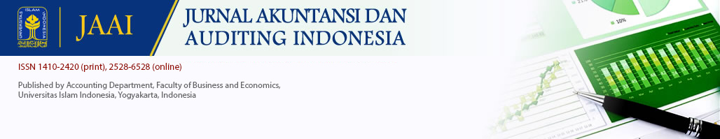 Jurnal Akuntansi dan Auditing Indonesia