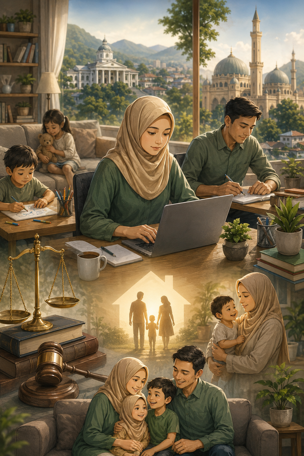 Transformasi Peran Ekonomi Istri Pekerja WFH Dan Implikasinya Terhadap Kesejahteraan Keluarga
