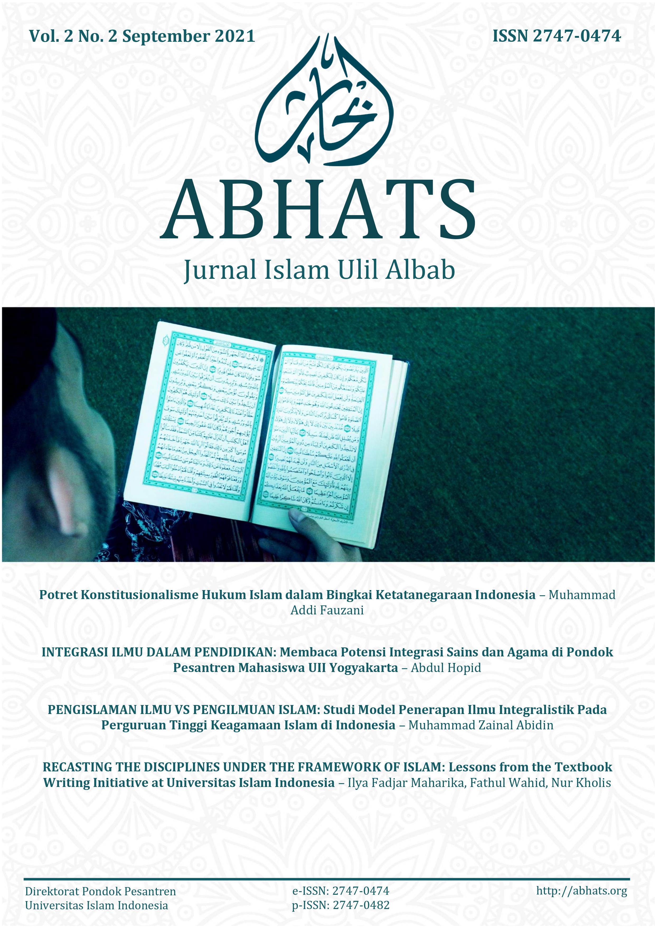 Cover Abhats: Jurnal Islam Ulil Albab Vol 2 Issue 2 September 2021